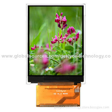 2.2-inch PC monitor with 176 x 220P RGB resolution, 8/16-bit interface and LED backlight